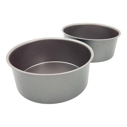 2 x Deep Round Cake Tin (7 Inch) - Premium Kitchen from Samuel Groves - Just £10.44! Shop now at Chabrias Ltd