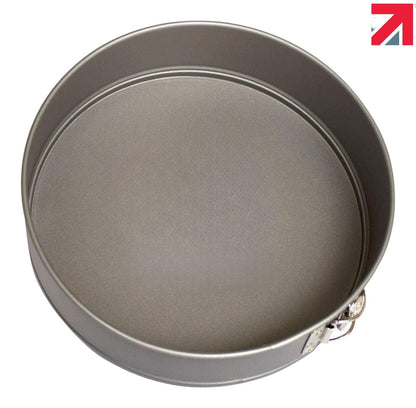 Non-Stick Spring Form Cake Tin (9 Inch) - Premium Kitchen from Samuel Groves - Just £11.99! Shop now at Chabrias Ltd