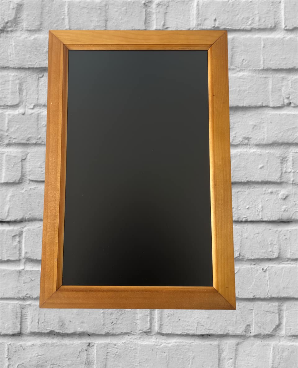 Vintage Style Pub Restaurant Framed Blackboard Chalkboard 40 x 60cm - Premium Office Product from Chabrias Ltd - Just £12.34! Shop now at Chabrias Ltd