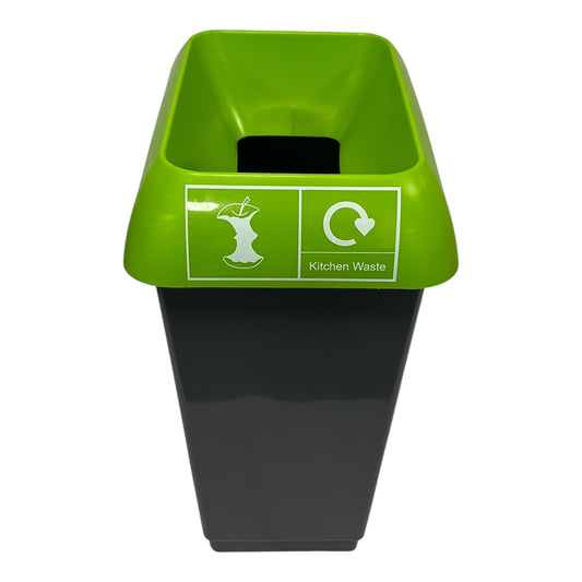 Set of 4, 50 Litre Recycling Bin with Lid & Stickers Included - Premium Bins from Chabrias Ltd - Just £92.99! Shop now at Chabrias Ltd