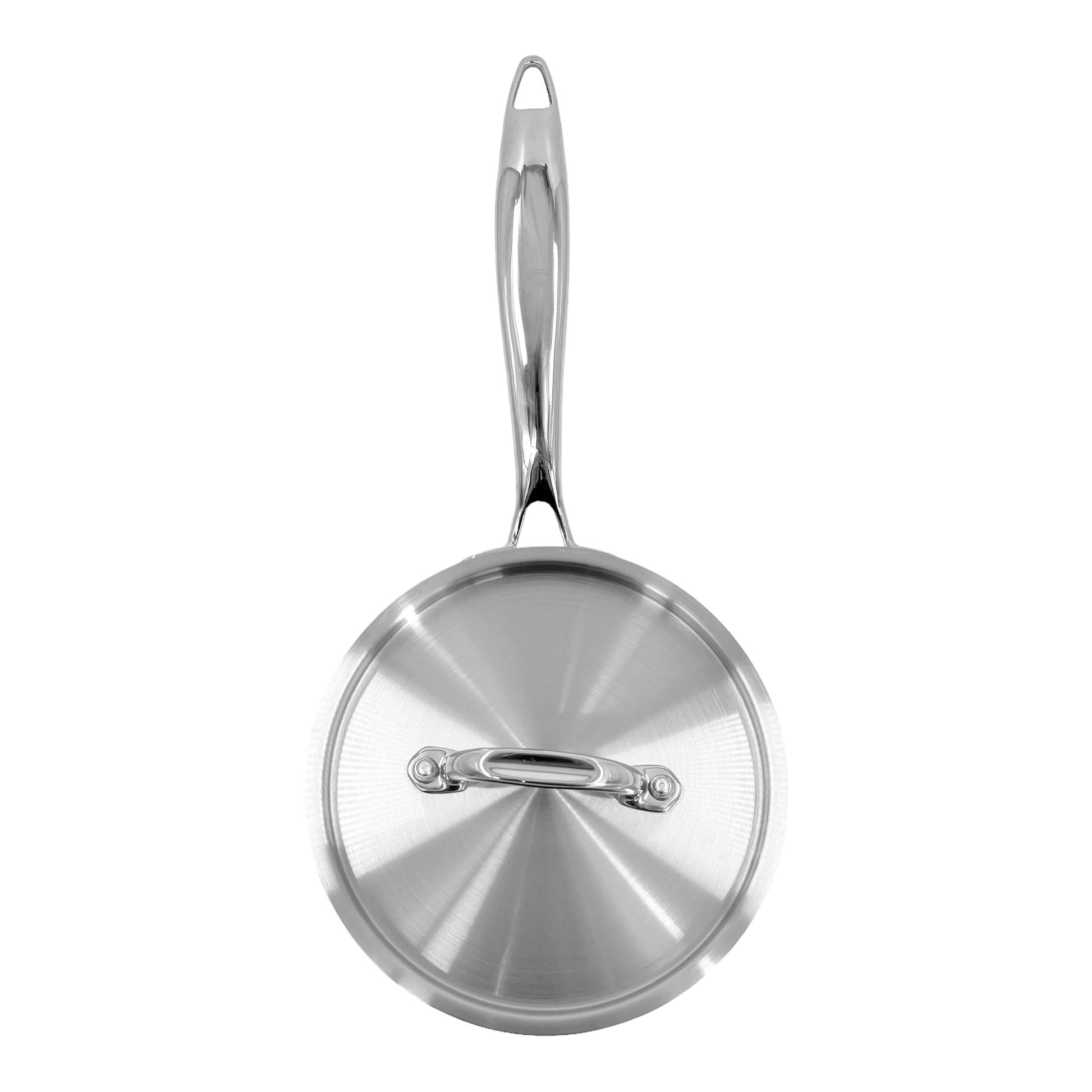 Chabrias Ltd Stainless Steel Chef Pan 10"/26cm Frying Pan Non Stick Cooking Pan Tri-Ply Compatible with All Heat Sources Inc Induction PFOA-Free British Made - Premium Kitchen from Chabrias Ltd - Just £42.74! Shop now at Chabrias Ltd