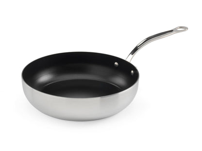 Samuel Groves - Stainless Steel Tri-Ply Chefs Pan, Suitable for All Hobs - Made in England - Premium Kitchen from Samuel Groves - Just £102! Shop now at Chabrias Ltd