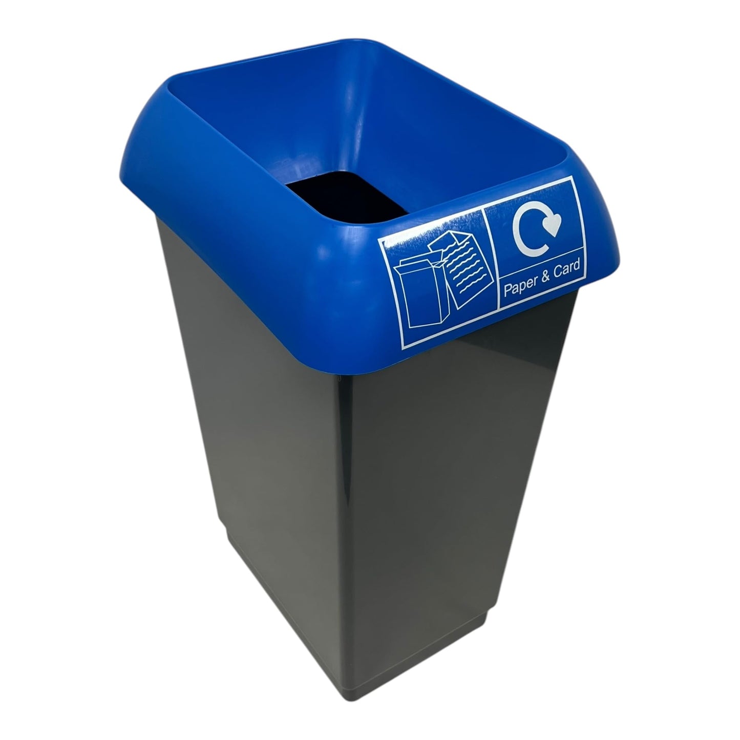 Set of 4, 50 Litre Recycling Bin with Lid & Stickers Included - Premium Bins from Chabrias Ltd - Just £92.99! Shop now at Chabrias Ltd