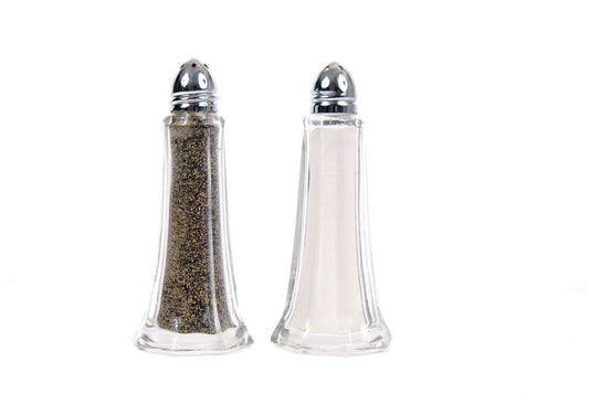 Pack of 12 Glass Lighthouse Salt and Pepper Shakers 1oz, Glass Salt & Pepper Pot - Condiment Dispensers for Dining Table Home Restaurant Café - Premium Kitchen from Chabrias Ltd - Just £14.24! Shop now at Chabrias Ltd