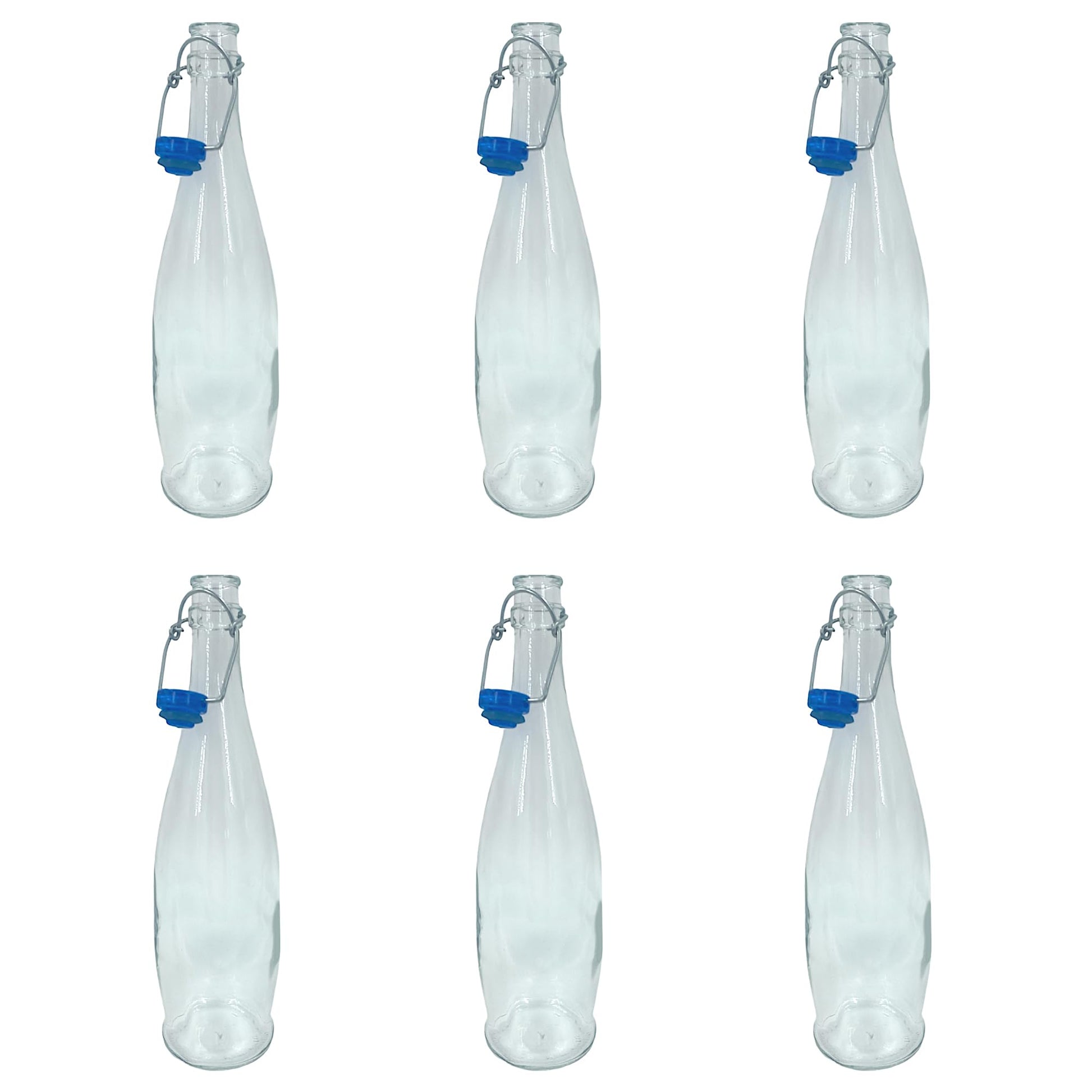 Chabrias Ltd Traditional Glass Water Bottle with Swing Top, 1 Litre (1000 ml) – Ceramic Stopper, Airtight Seal - Premium Home from Chabrias Ltd - Just £5.99! Shop now at Chabrias Ltd