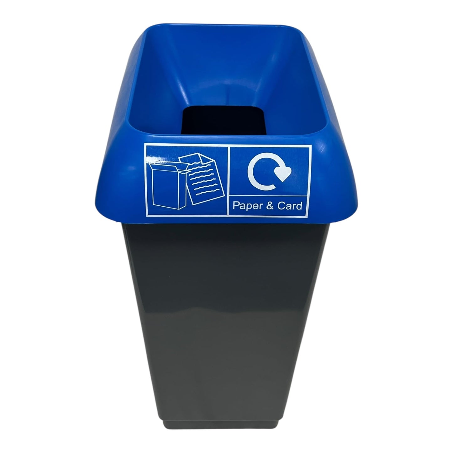 Set of 4, 50 Litre Recycling Bin with Lid & Stickers Included - Premium Bins from Chabrias Ltd - Just £92.99! Shop now at Chabrias Ltd