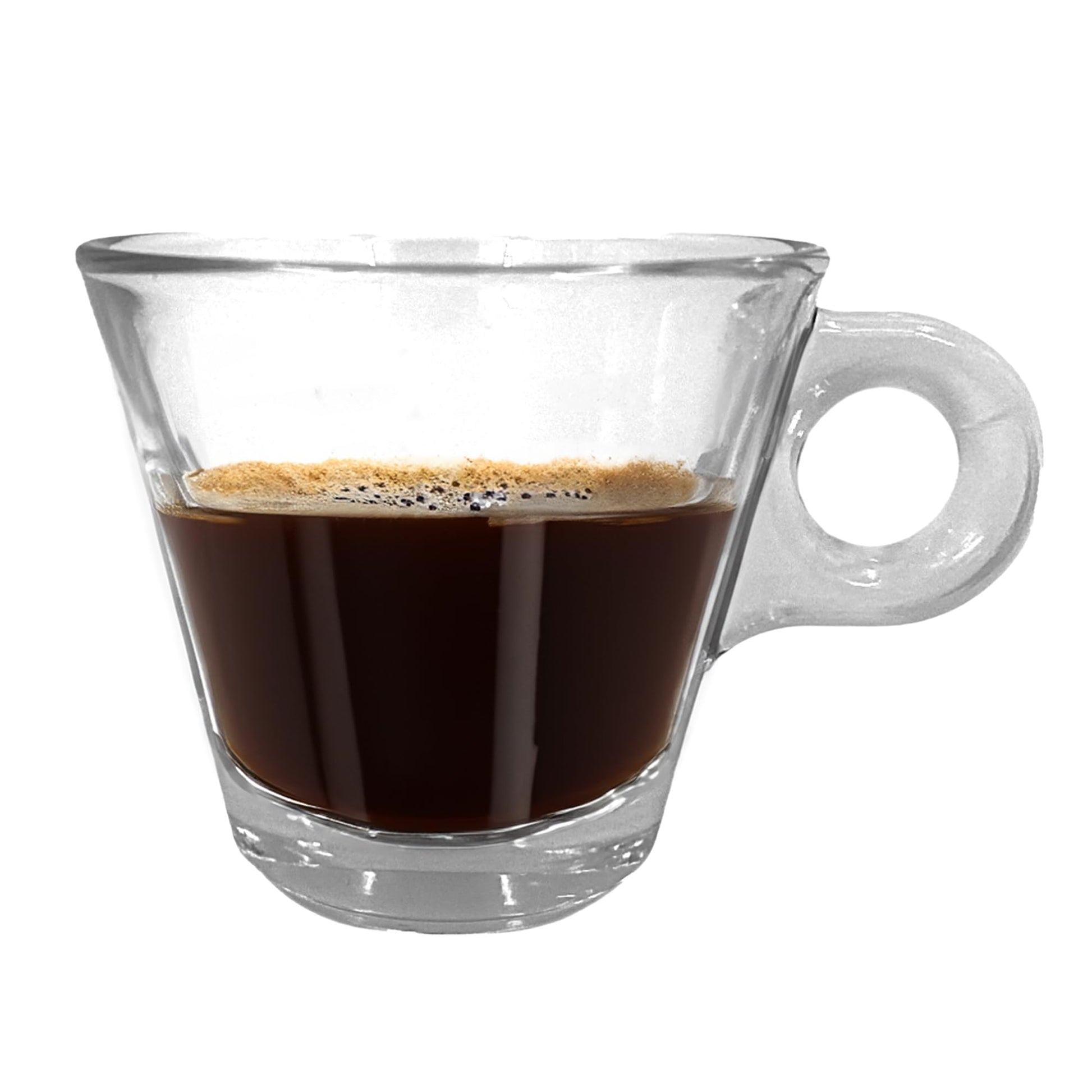 Chabrias Ltd Borgonovo Italy Tazzina Caffe Conic 80ml Coffee Espresso Cup Box of 6 Saucer Available - Premium Kitchen from Chabrias Ltd - Just £12.34! Shop now at Chabrias Ltd