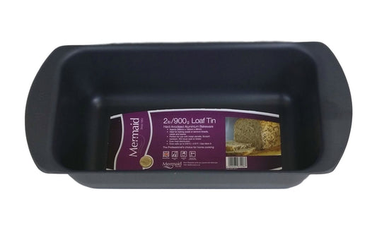 Mermaid Hard Anodised 2 Lb Loaf Tin - Made in England by Samuel Groves - Premium Home from Mermaid - Just £44.65! Shop now at Chabrias Ltd