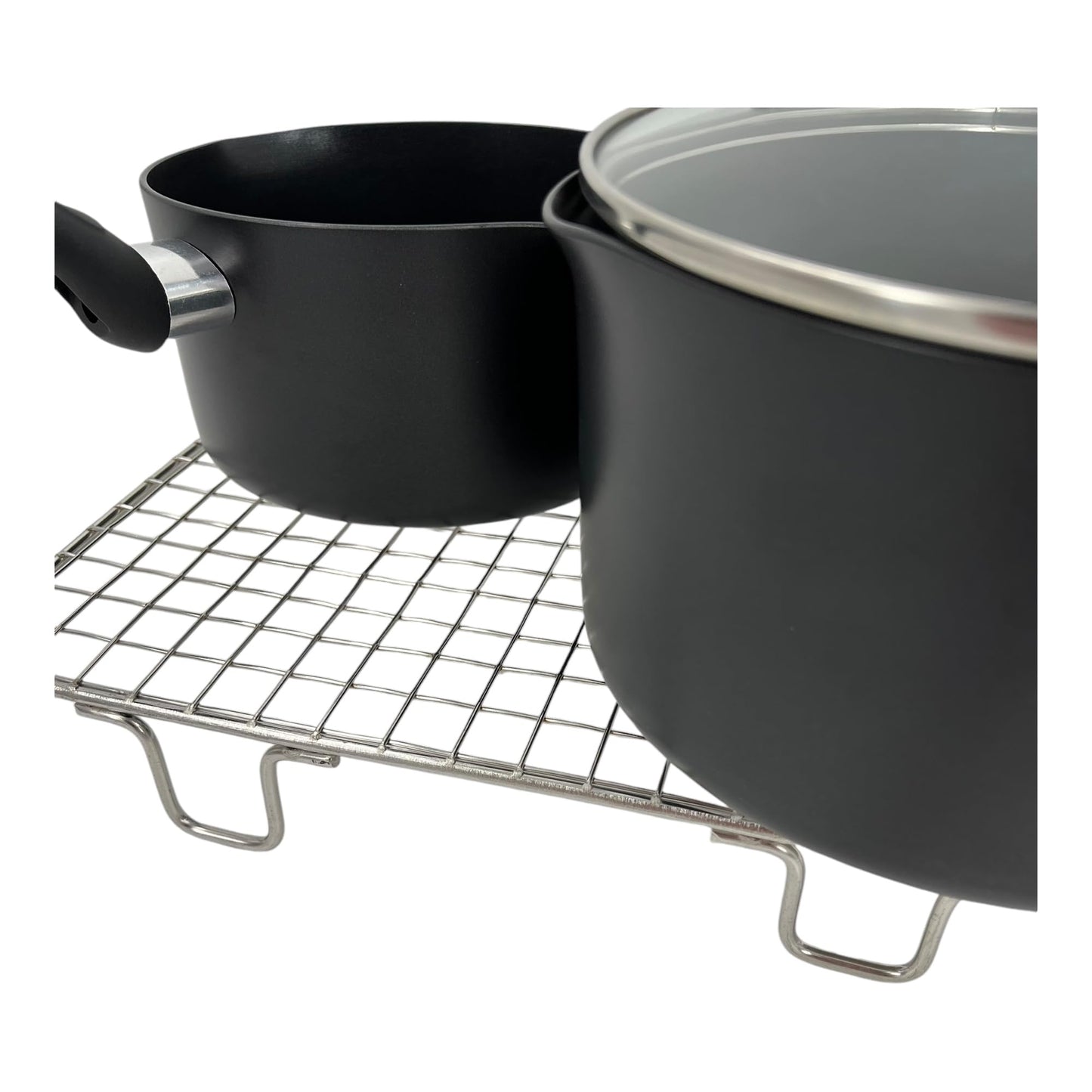 Samuel Groves Heavy-Duty Stainless Steel Cooling Rack Baskets - Premium Kitchen from Samuel Groves - Just £9.49! Shop now at Chabrias Ltd