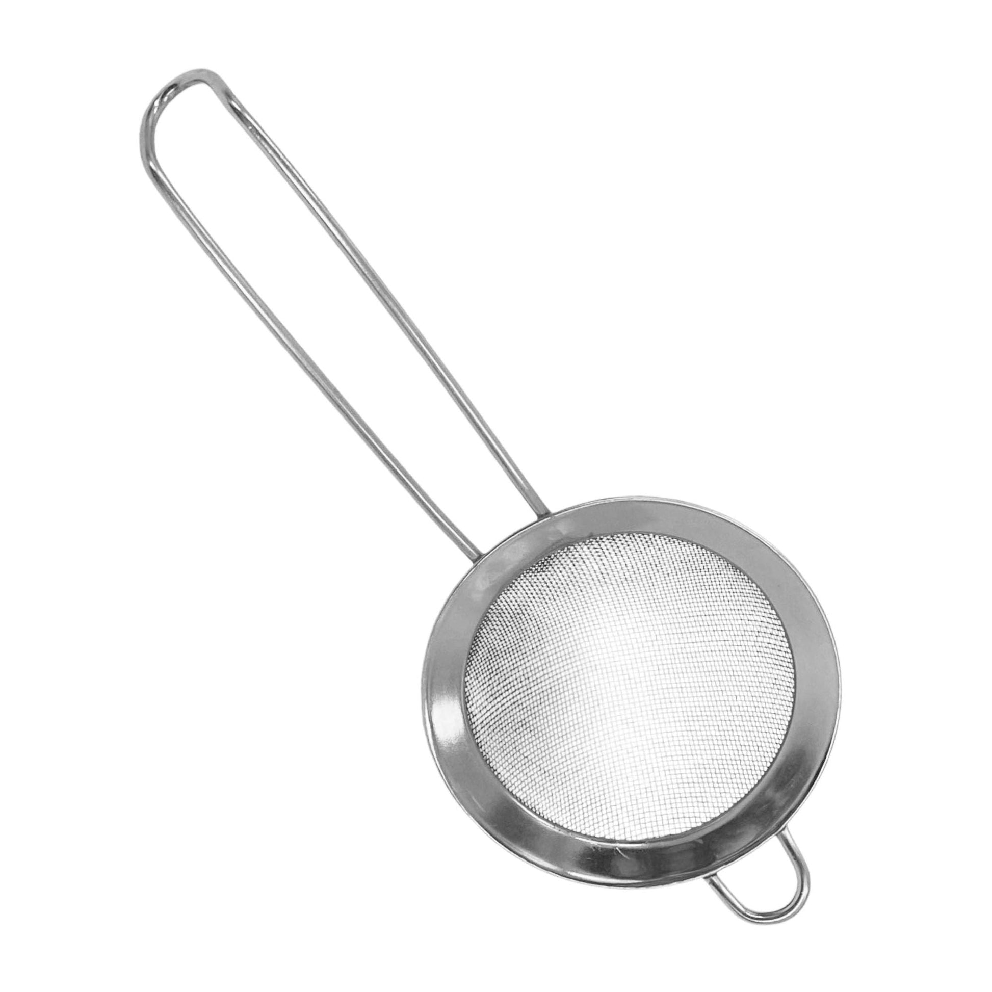 Chabrias Fine Mesh Cocktail Strainer Small Sieve- Stainless Steel - 23 x 7.8 x 4.6cm - Professional Bartending Tool - Premium Kitchen from Chabrias Ltd - Just £4.74! Shop now at Chabrias Ltd