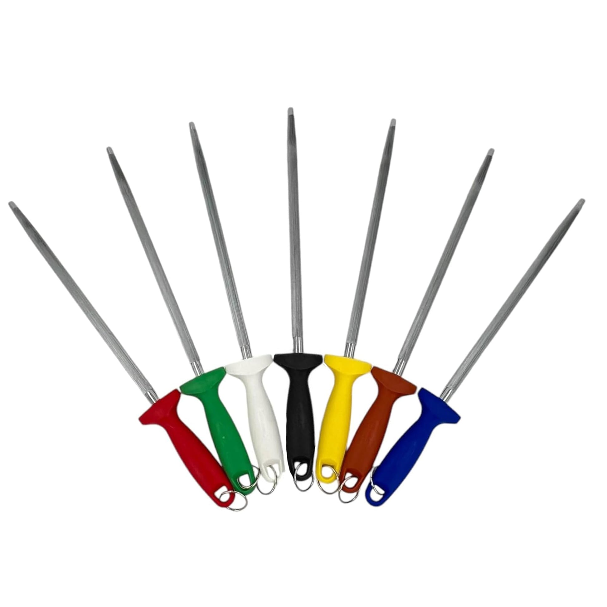 Chabrias Ltd Professional Sharpening Steel, 12" (300mm) - Premium Carbon Steel Honing Rod with Ergonomic Non-Slip Handle Knife Sharpener - Premium Kitchen from Chabrias Ltd - Just £9.49! Shop now at Chabrias Ltd