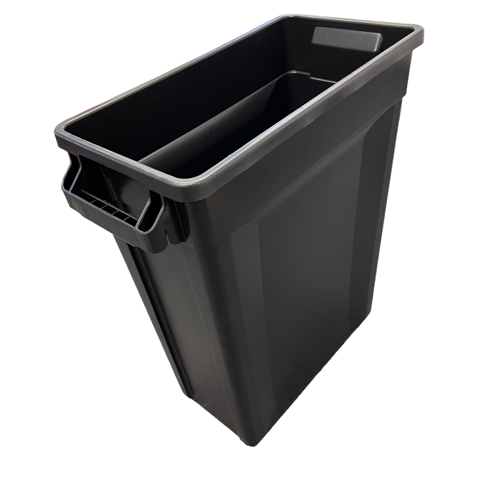 Chabrias Ltd 60 Litre Slim Bin Recycling Container, Space Saving Design, Rectangular for Home, Office, Kitchen – Commercial Product Vented Slim Waste Receptacle Bin - Premium BISS from Chabrias Ltd - Just £139.99! Shop now at Chabrias Ltd