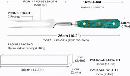 Samuel Groves 6" Carving Fork 15cm