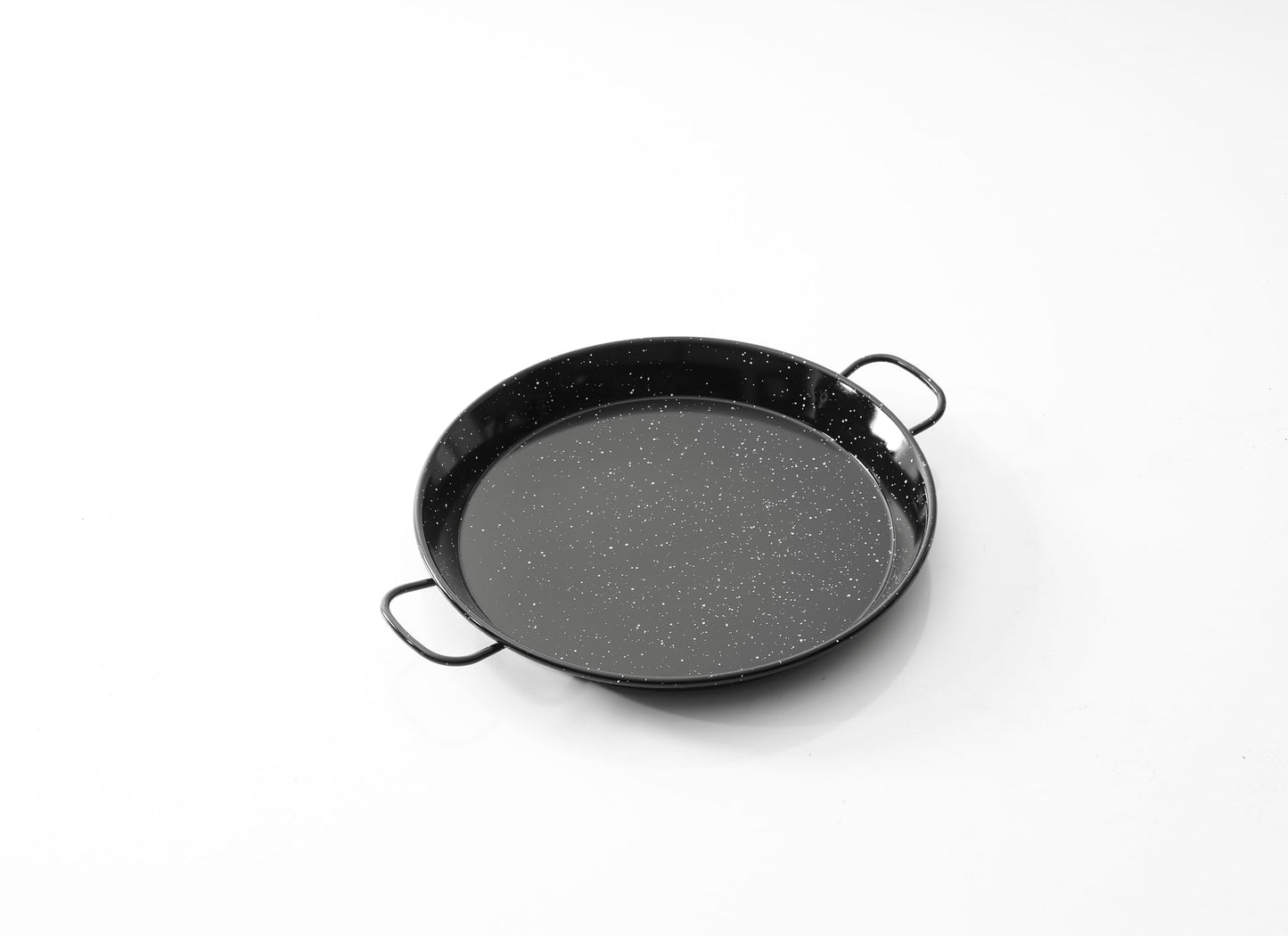 Chabrias Enamelled Carbon Steel Pan (Naturally Non-Stick) Paella Pan 32 cm Traditional Valencian Design for Authentic Mediterranean Flavours - Premium Kitchen from Chabrias Ltd - Just £15.19! Shop now at Chabrias Ltd