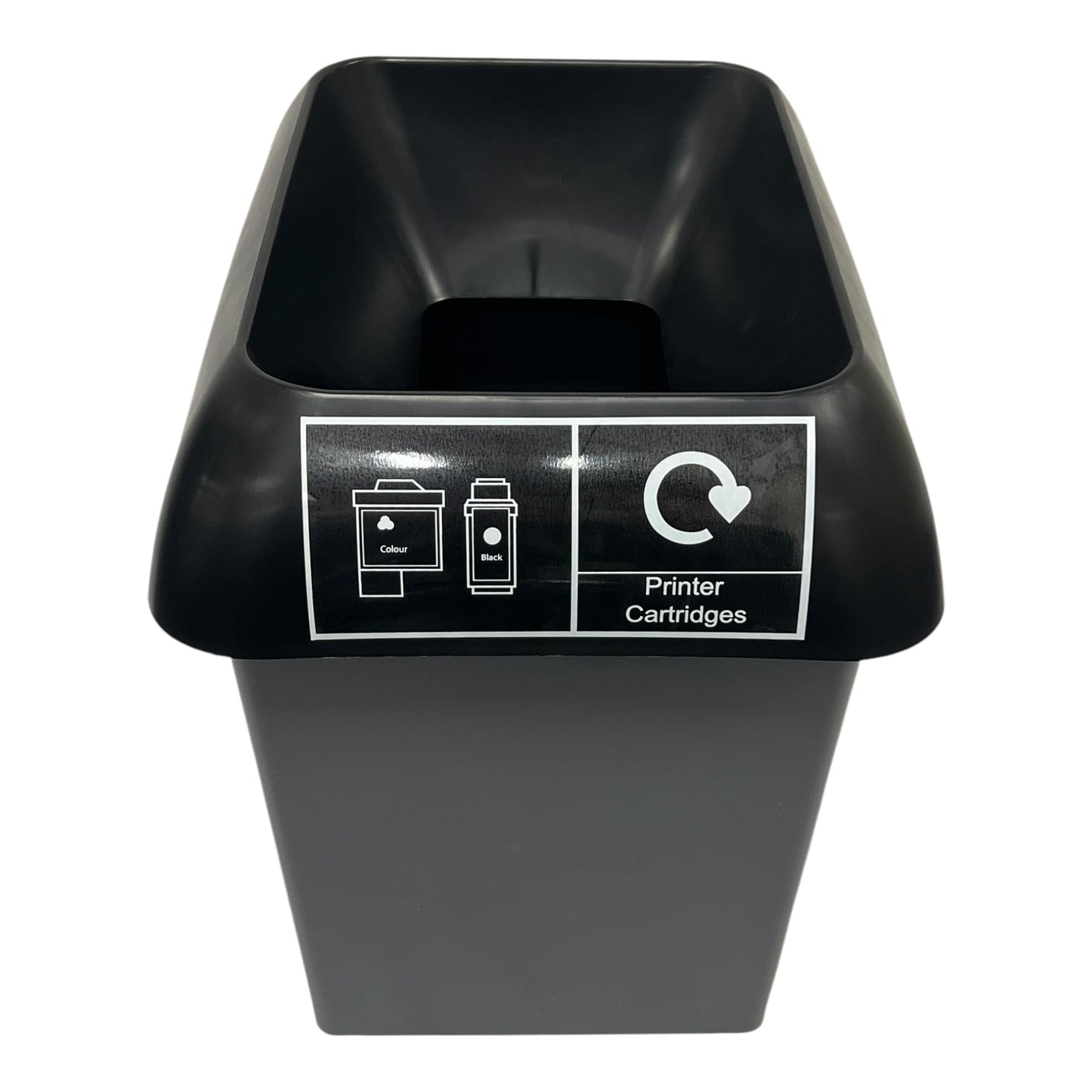 30 Litre Recycling Bin With Yellow Lid & Mixed Textiles Sticker Included - Premium BISS from Chabrias Ltd - Just £23.99! Shop now at Chabrias Ltd