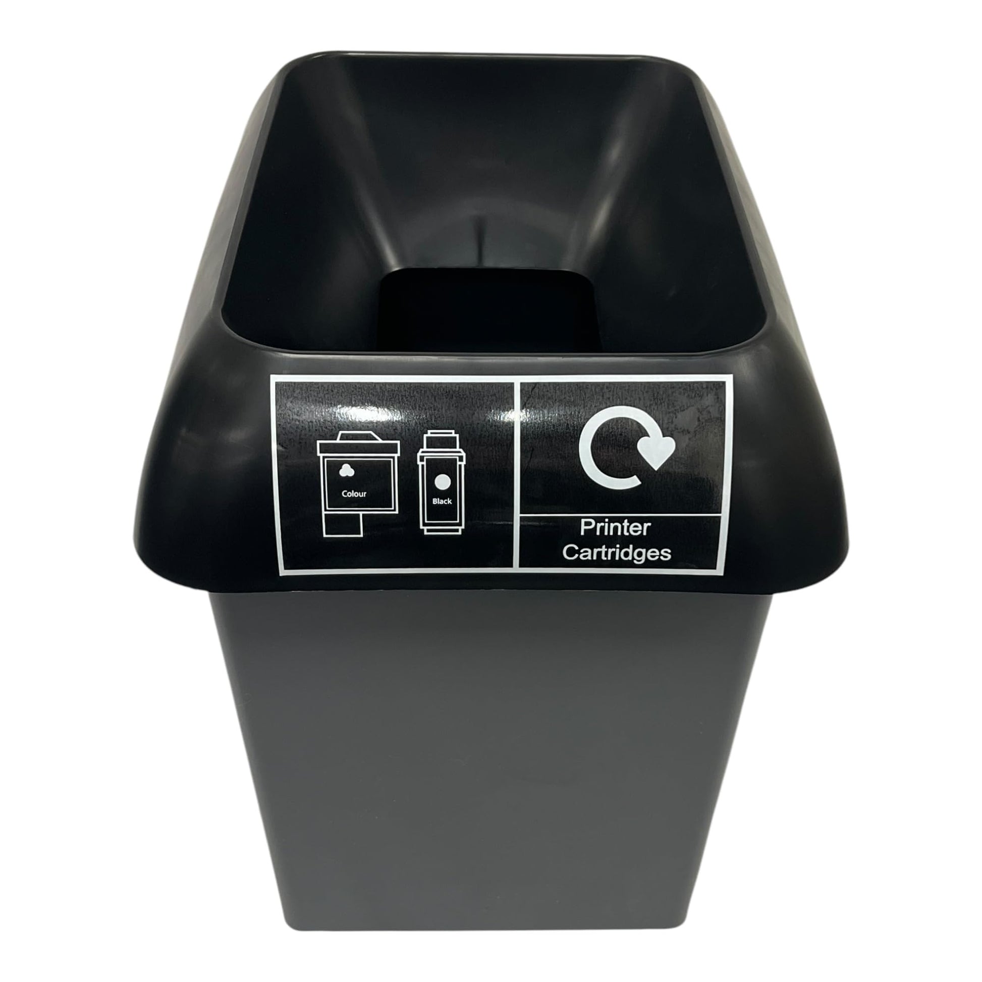 30 Litre Recycling Bin With Yellow Lid & Mixed Textiles Sticker Included - Premium BISS from Chabrias Ltd - Just £23.99! Shop now at Chabrias Ltd