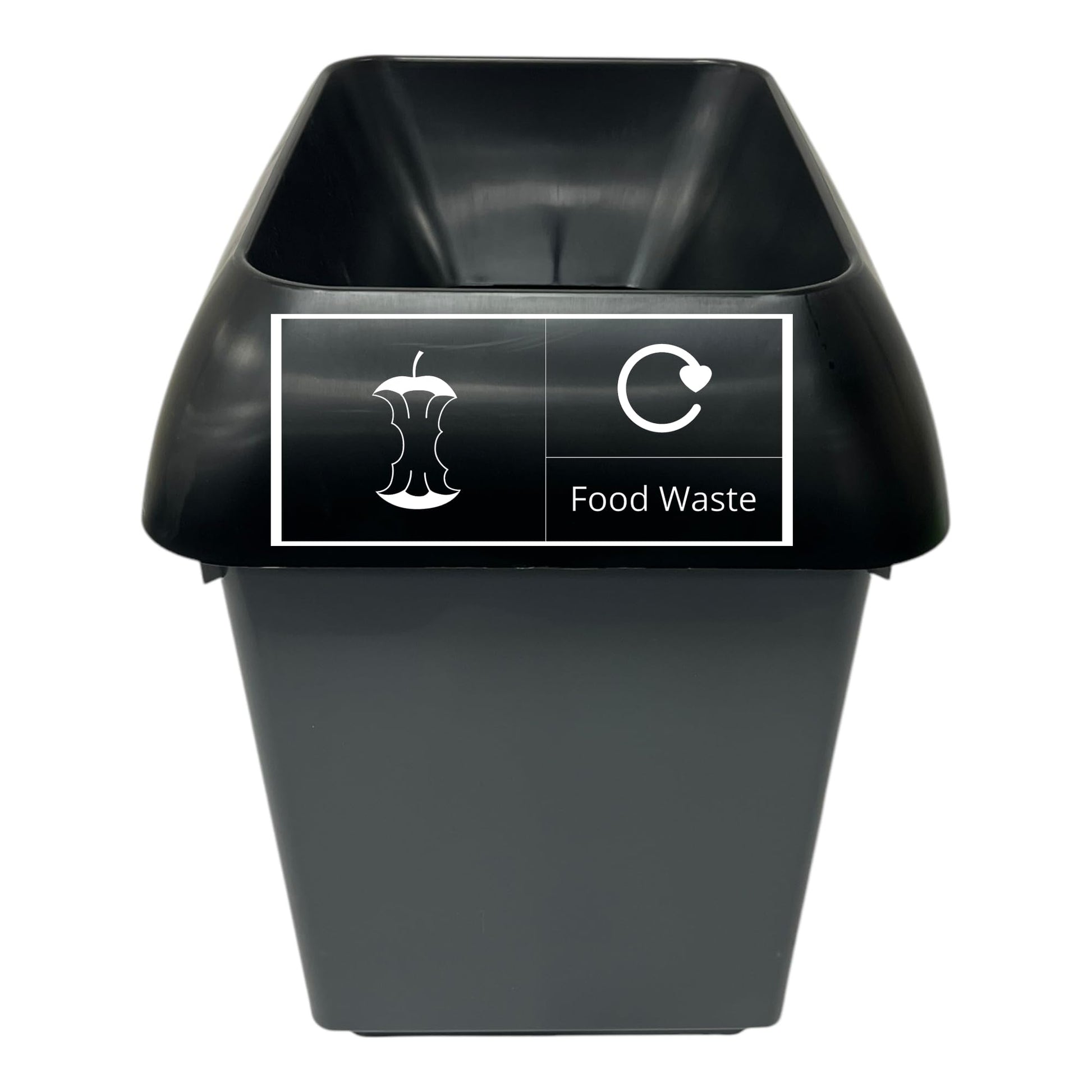 30 Litre Recycling Bin With Yellow Lid & Mixed Textiles Sticker Included - Premium BISS from Chabrias Ltd - Just £23.99! Shop now at Chabrias Ltd