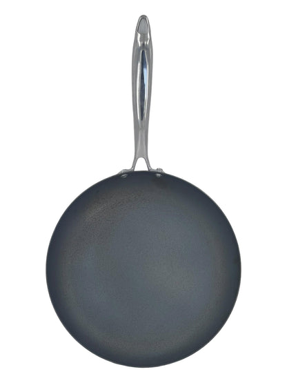 Chabrias Ltd 12"/26cm Pre-Seasoned Carbon Steel Frying Pan Omelette Pan UK Made - Premium Kitchen from Chabrias Ltd - Just £29.99! Shop now at Chabrias Ltd