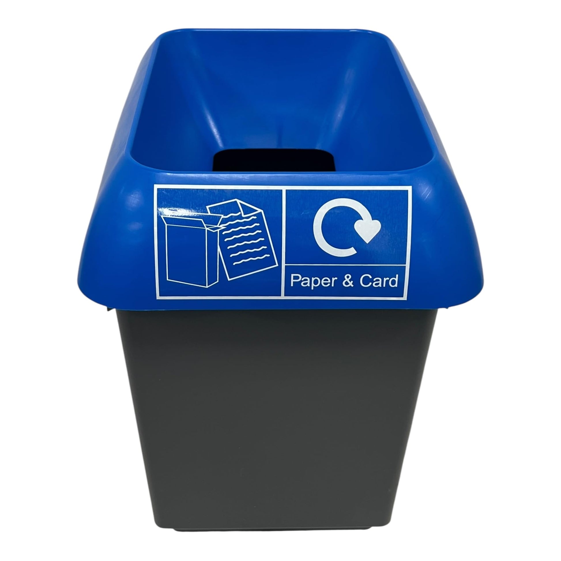 30 Litre Recycling Bin With Yellow Lid & Mixed Textiles Sticker Included - Premium BISS from Chabrias Ltd - Just £23.99! Shop now at Chabrias Ltd