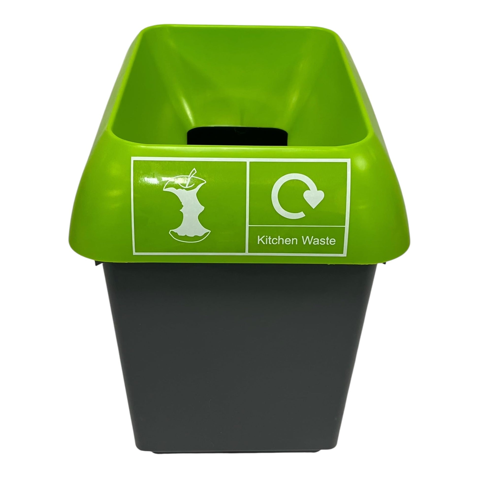30 Litre Recycling Bin With Yellow Lid & Mixed Textiles Sticker Included - Premium BISS from Chabrias Ltd - Just £23.99! Shop now at Chabrias Ltd
