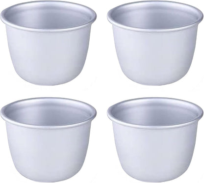 Aluminium Mini Pudding Basins, 0.15L (10 pack) - Premium Kitchen from Chabrias Ltd - Just £18.99! Shop now at Chabrias Ltd