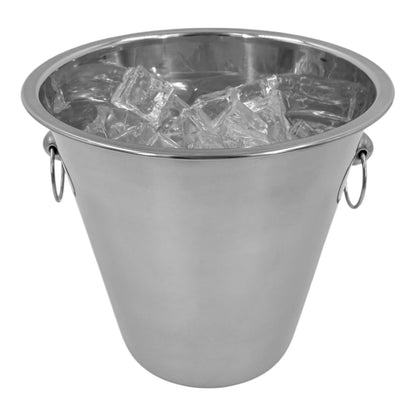 Chabrias Ltd Champagne Wine Ice Bucket, Ice Bucket, Champagne Bucket, Beer Cooler, Drinks Cooler, Wine Bucket, Ice Buckets, Wine Cooler Bucket, 5 Litre in High Polished Stainless Steel (5 Litre) - Premium Kitchen from Chabrias Ltd - Just £8.50! Shop now at Chabrias Ltd