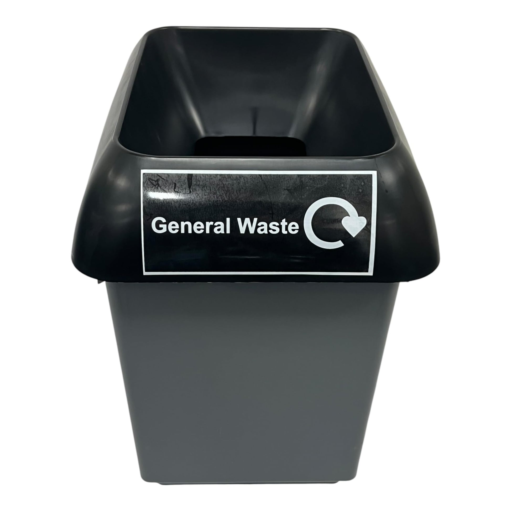 30 Litre Recycling Bin With Yellow Lid & Mixed Textiles Sticker Included - Premium BISS from Chabrias Ltd - Just £23.99! Shop now at Chabrias Ltd