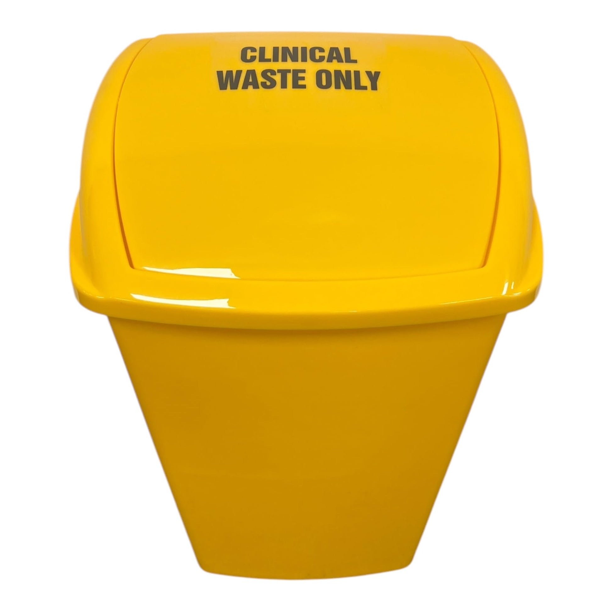 50L Yellow Swing Lid Clinical Sticker Included – Commercial Medical Clinical Waste Bin, Home, School Bin, Tattoo Parlour Bin, Aesthetics Clinic Bin, Veterinary Bin, Hospital Bin, Care home - Premium BISS from Chabrias Ltd - Just £19.99! Shop now at Chabrias Ltd