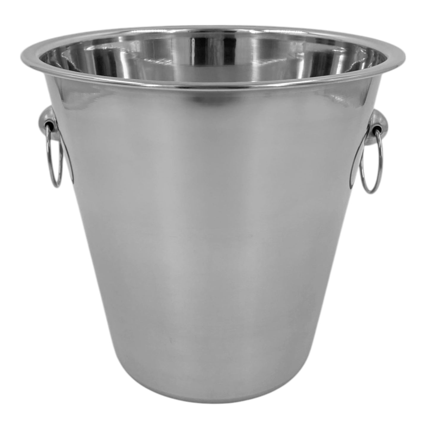 Chabrias Ltd Champagne Wine Ice Bucket, Ice Bucket, Champagne Bucket, Beer Cooler, Drinks Cooler, Wine Bucket, Ice Buckets, Wine Cooler Bucket, 5 Litre in High Polished Stainless Steel (5 Litre) - Premium Kitchen from Chabrias Ltd - Just £8.50! Shop now at Chabrias Ltd