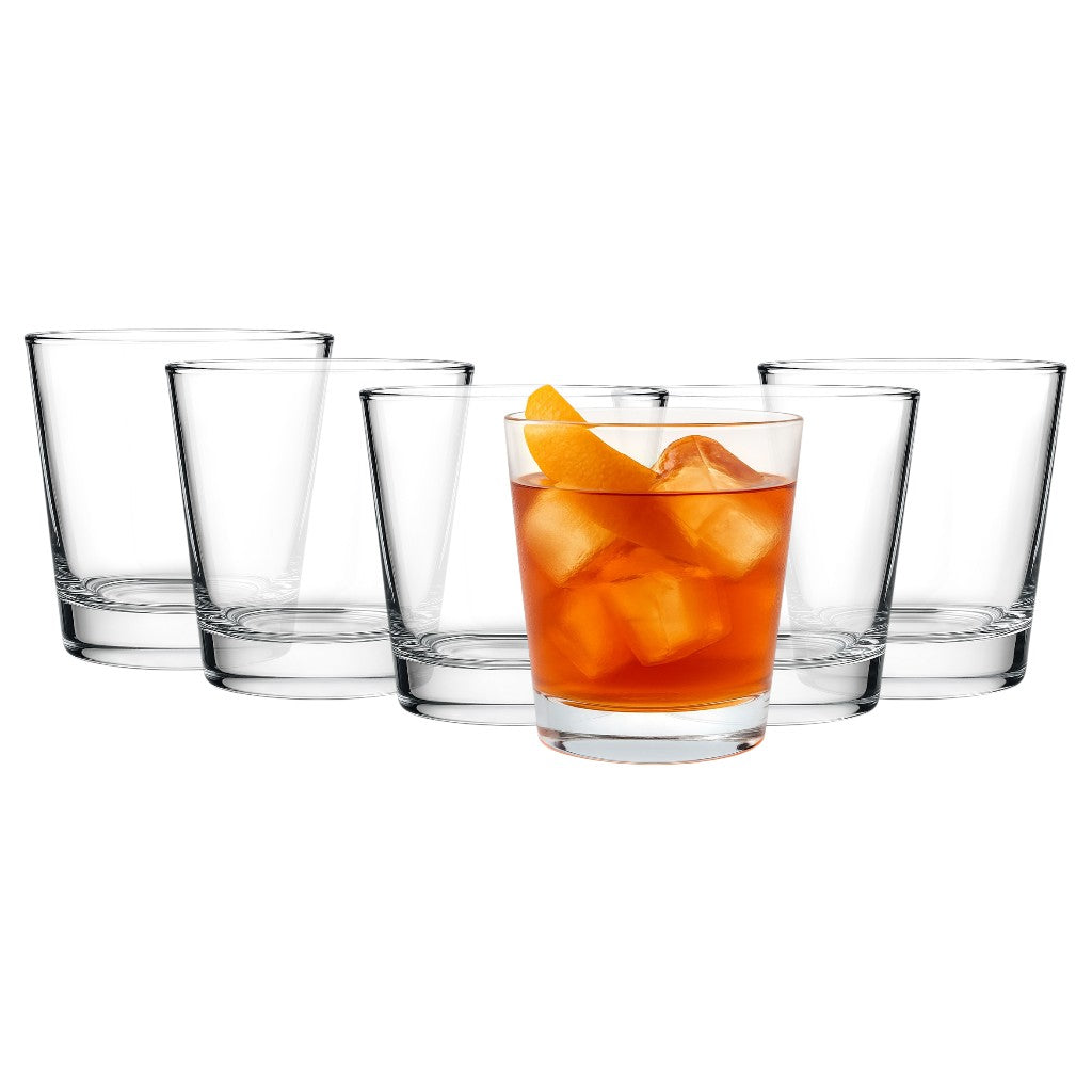 Heavy Base Double Rocks Tumbler, 13oz (6 pack) - Premium Home from Anchor Hocking - Just £14.99! Shop now at Chabrias Ltd