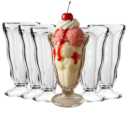 Dessert Soda Glass, 12 oz (6 pack) - Premium Kitchen from Chabrias Ltd - Just £19.99! Shop now at Chabrias Ltd