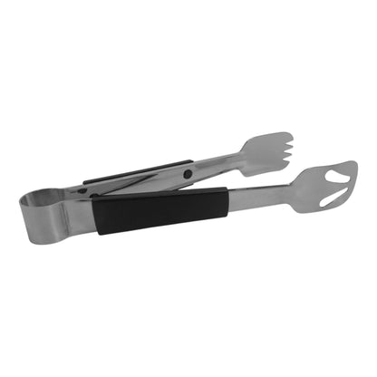 Le Buffet Stainless Steel Serving Tongs – Colour Coded Handles (Black) - Premium Kitchen from Chabrias Ltd - Just £7.99! Shop now at Chabrias Ltd