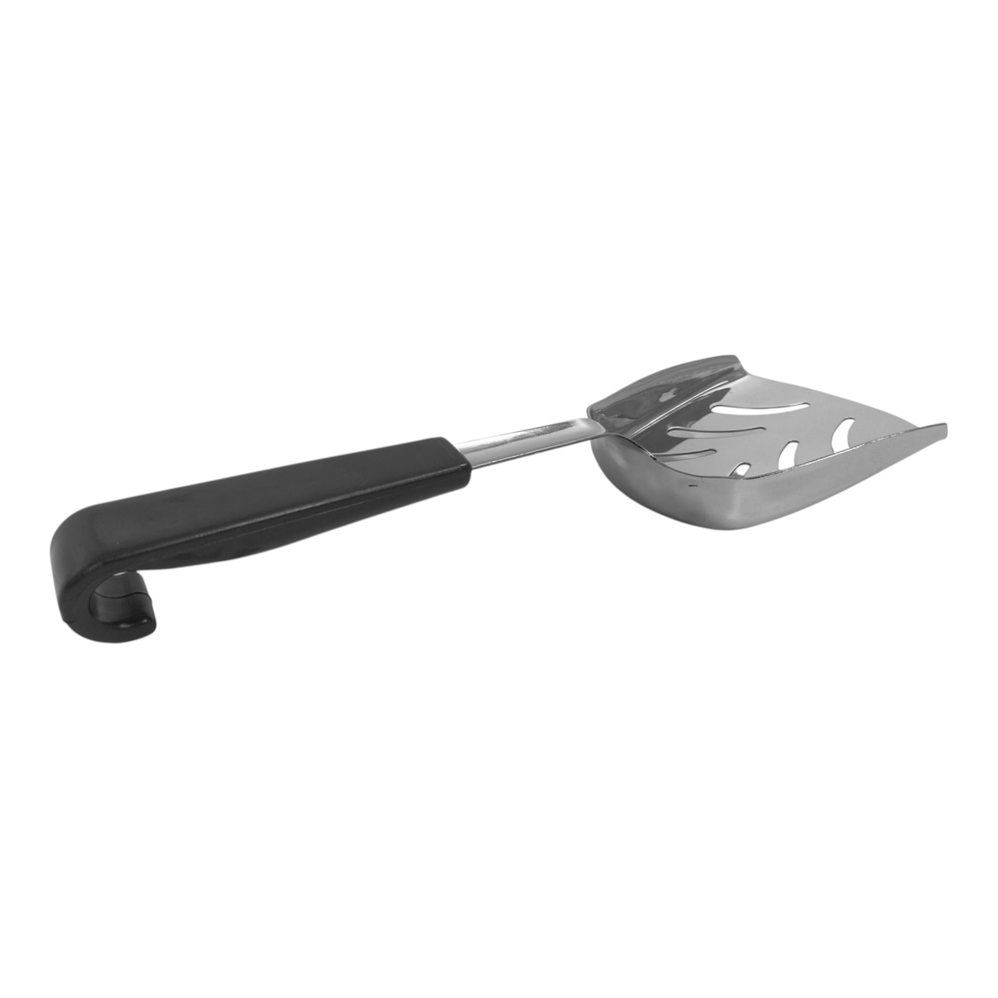 Le Buffet Slotted Chip Scoop – Stainless Steel with Heat-Resistant Handle (Black) - Premium Kitchen from Chabrias Ltd - Just £7.99! Shop now at Chabrias Ltd