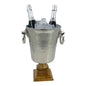 Deluxe 6.5 Litre Vintage "Cuvée de Prestige Champagne" Bucket on Elegant Wooden Stand - Premium Kitchen from Chabrias Ltd - Just £67.99! Shop now at Chabrias Ltd