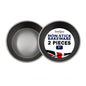 2 x Deep Round Cake Tin (7 Inch) - Premium Kitchen from Samuel Groves - Just £10.44! Shop now at Chabrias Ltd