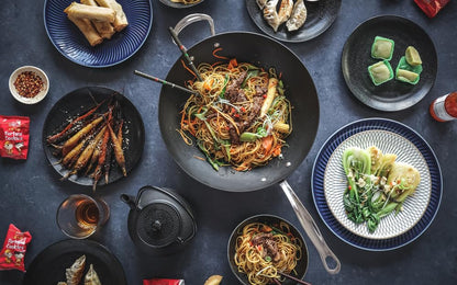 Samuel Groves Classic 40cm NonStick Stainless Steel Triply Wok - Premium Kitchen from Samuel Groves - Just £218.50! Shop now at Chabrias Ltd