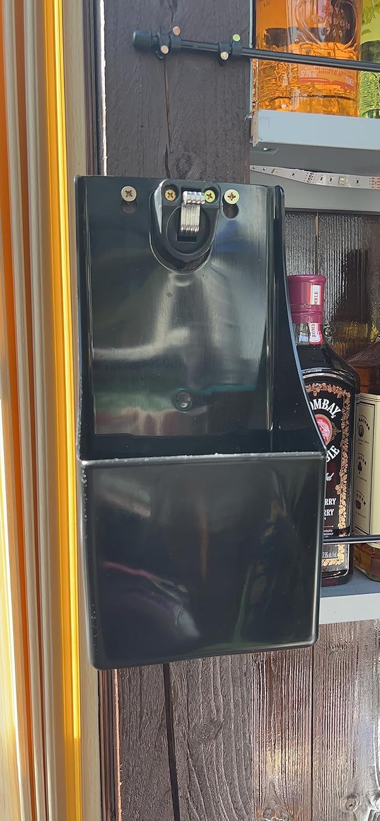 Chabrias Ltd Pub Bar Stand-Up/Wall Mounted Bottle Opener and Catcher UK Made 100% Recycled Plastic - Premium Kitchen from Chabrias Ltd - Just £16.49! Shop now at Chabrias Ltd