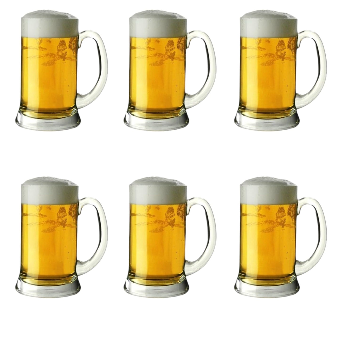 Chabrias Ltd Icon Pint Glass Tankard 20oz / 568ml | Classic Beer Tankard, Durable Beer Mug for Ale, Lager, and More | Perfect for Home Bars, Restaurants, and Pubs - Premium Kitchen from Chabrias Ltd - Just £64.99! Shop now at Chabrias Ltd