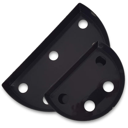 Chabrias Ltd Bottle Display Stand Black - Two-Tiered Organizer for Drinks and Collectibles, Sturdy and Compact Design - Ideal for Home Bar Or Commercial setting - Premium Home from Chabrias Ltd - Just £7.59! Shop now at Chabrias Ltd