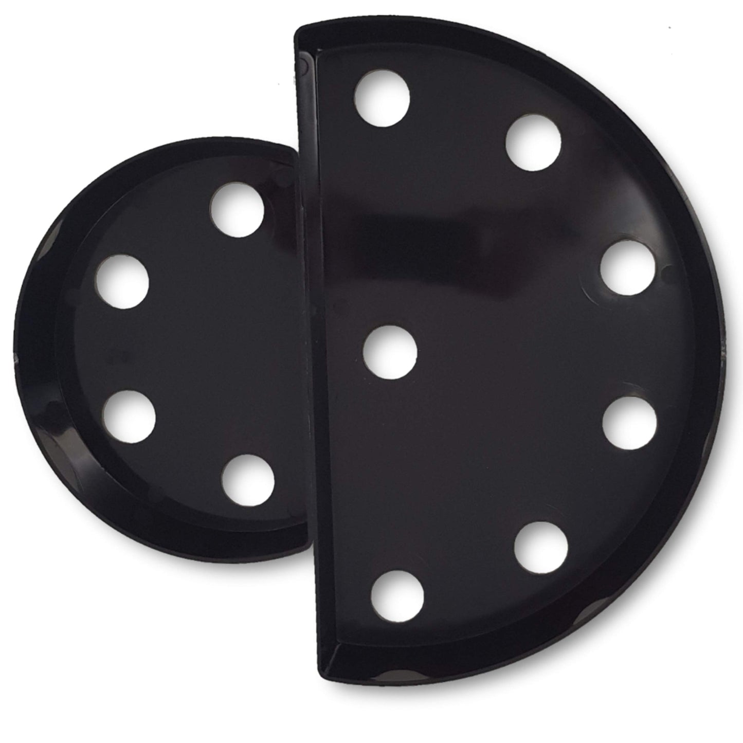 Chabrias Ltd Bottle Display Stand Black - Two-Tiered Organizer for Drinks and Collectibles, Sturdy and Compact Design - Ideal for Home Bar Or Commercial setting - Premium Home from Chabrias Ltd - Just £7.59! Shop now at Chabrias Ltd