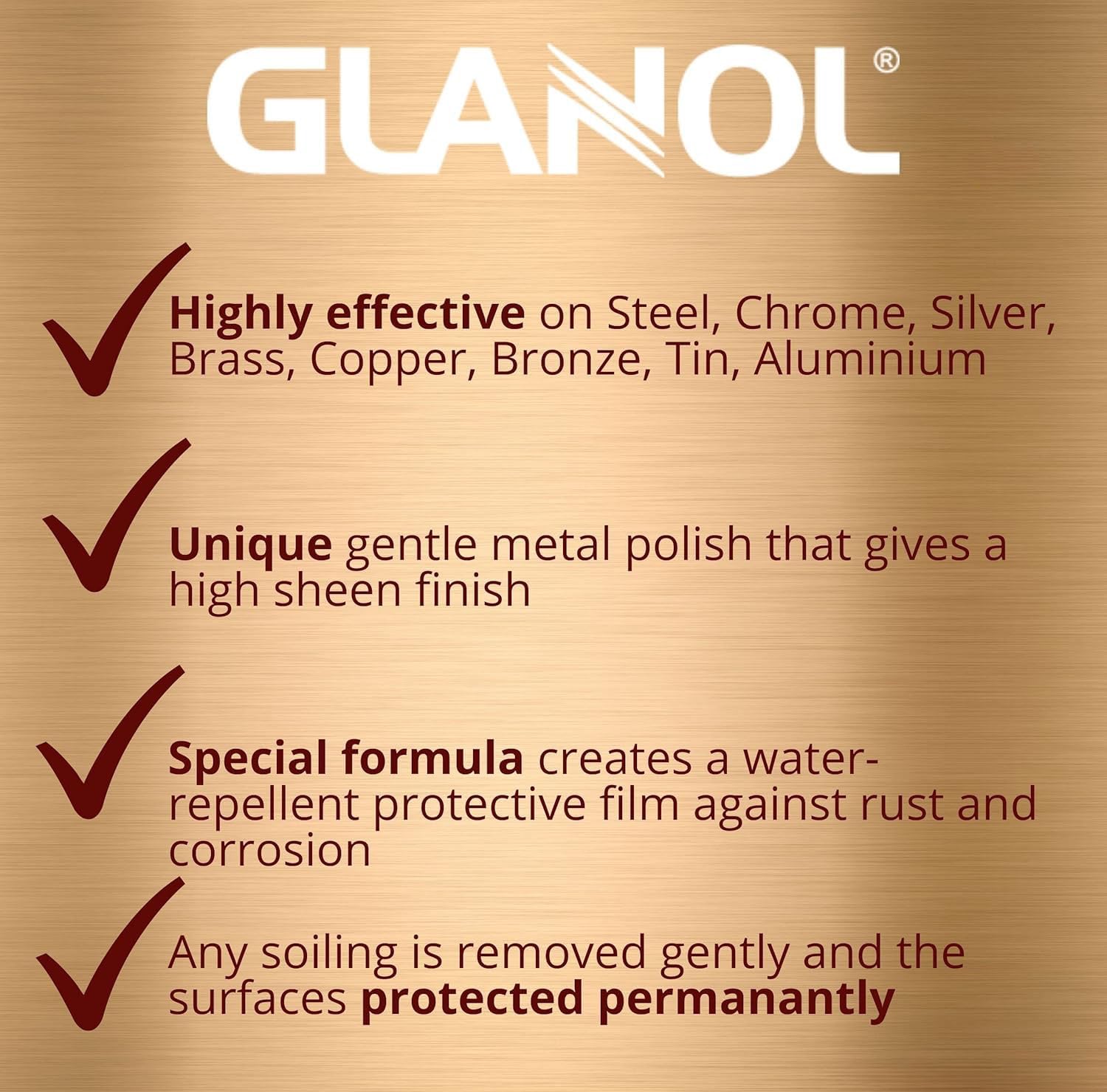 Chabrias Ltd GLANOL/WENOL Metal Polish with Surface Protection Gloss Formula - Premium BISS from Chabrias Ltd - Just £19.99! Shop now at Chabrias Ltd