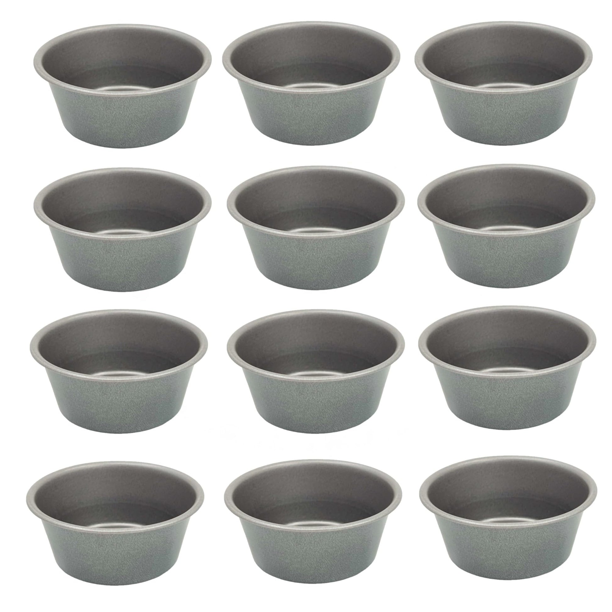 12 x Non-Stick Mini Pie Cups (3 Inches) - Premium Kitchen from Samuel Groves - Just £14.24! Shop now at Chabrias Ltd