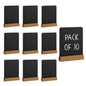 Mini Elegant Tableboard 10.5 x 8cm - Easy Wipe, Durable, Commercial Kitchen Restaurant Café Tabletop Menu Display Sign Chalkboard (Pack of 10 Boxed) - Perfect for Buffet Display - Premium Office Product from Chabrias Ltd - Just £9.49! Shop now at Chabrias Ltd