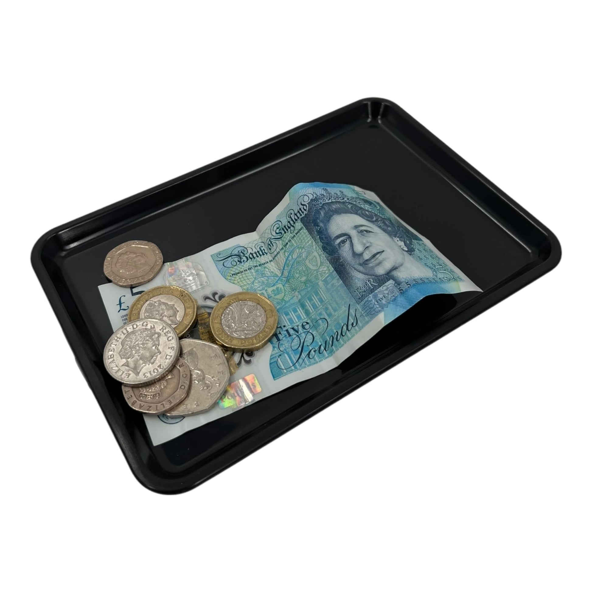 Chabrias Ltd Pack of 10 Plastic Rectangle Tip Trays - Professional Bill Presenter for Bars, Restaurants, and Hotels - Premium Home from Chabrias Ltd - Just £12.34! Shop now at Chabrias Ltd