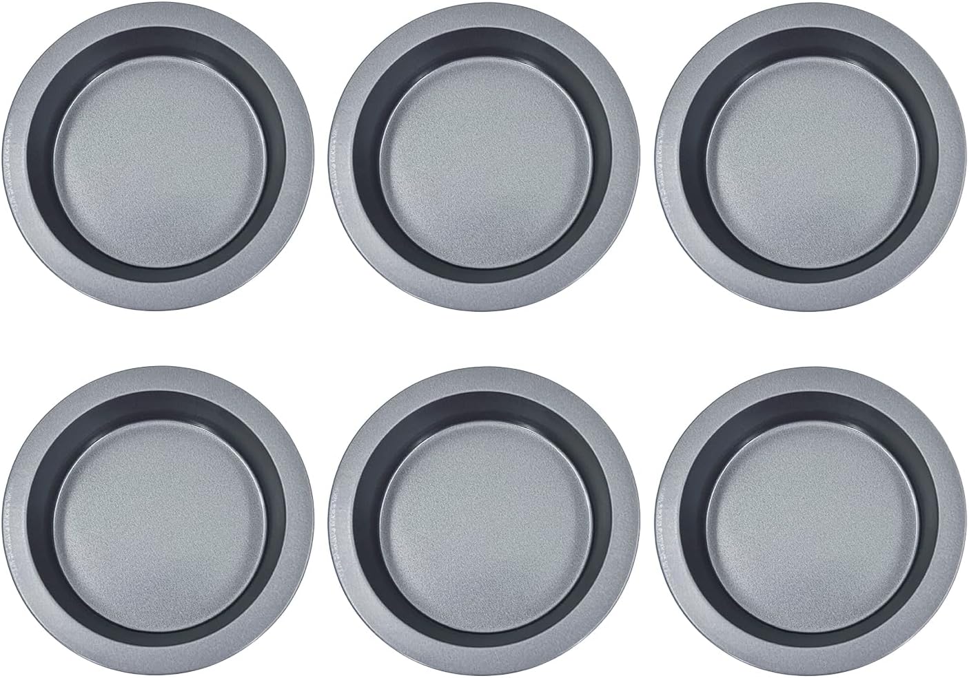 6 x Non-Stick Mini Pie Tins (4”) - Premium Kitchen from Samuel Groves - Just £8.99! Shop now at Chabrias Ltd