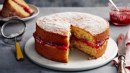 Samuel Groves 2 x Round Victoria Sandwich Sponge Cake Tin Straight Sided Deep Pan Fixed Base, Superior Double Coated Non Stick, UK Made - Premium Kitchen from Samuel Groves - Just £8.49! Shop now at Chabrias Ltd