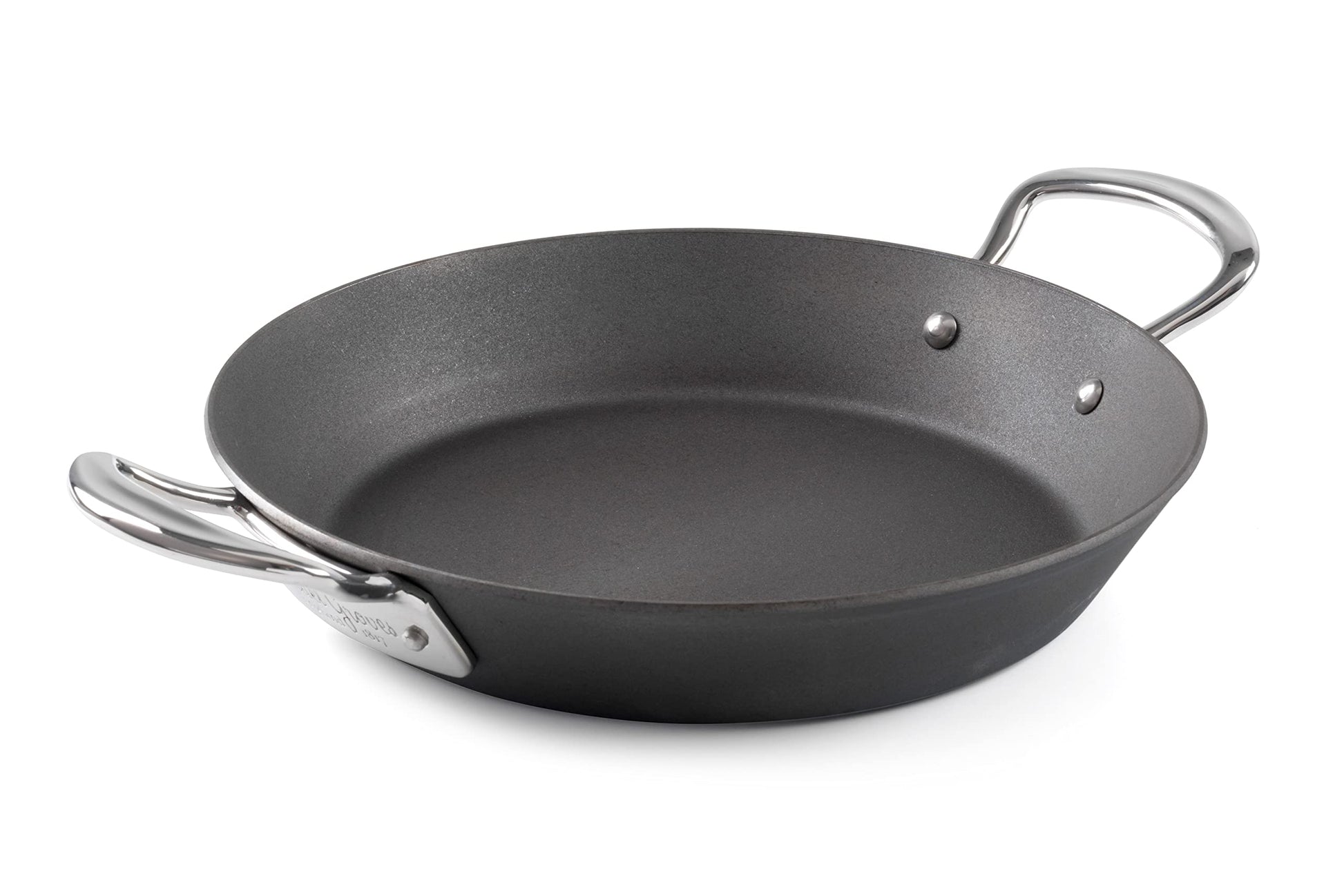 Samuel Groves Professional Seasoned Carbon Steel Range Frying Pan, Balti Dish, Paella Pan and BBQ Melting Pot, Indestructible Construction for Cooking Any Dish UK Made - Premium Kitchen from Samuel Groves - Just £33.25! Shop now at Chabrias Ltd