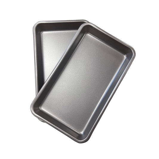 2 x Non Stick Baking  Roasting Tray (33cm) - Premium Kitchen from Samuel Groves - Just £12.34! Shop now at Chabrias Ltd