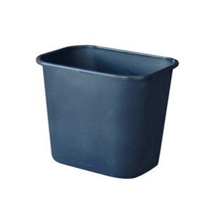 Small Wastebasket - Black