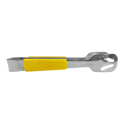 Le Buffet Stainless Steel Serving Tongs – Colour Coded Handles (Yellow) - Premium Kitchen from Chabrias Ltd - Just £7.99! Shop now at Chabrias Ltd